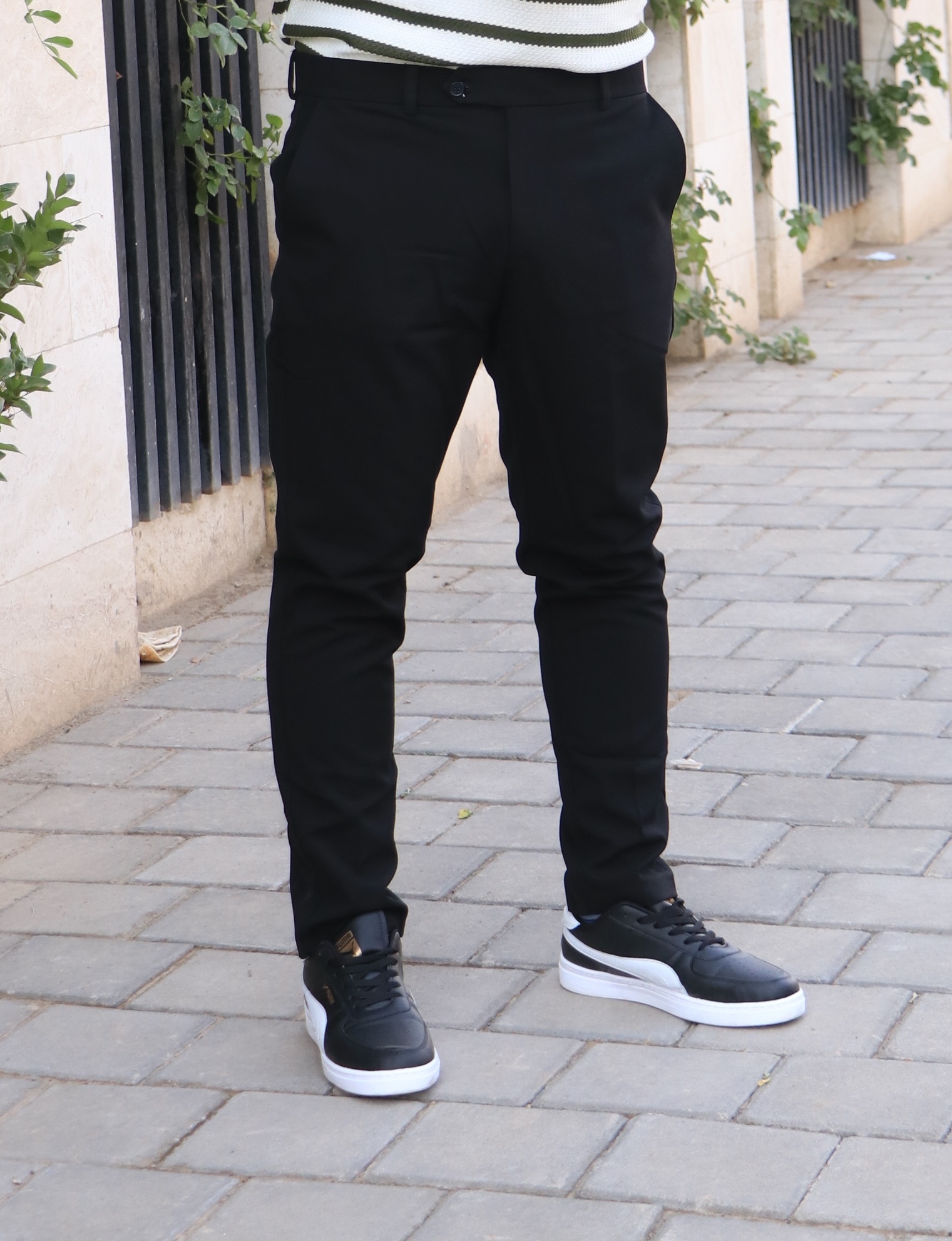 شلوار پارچه ای مردانه پارچه بزیاق ترک