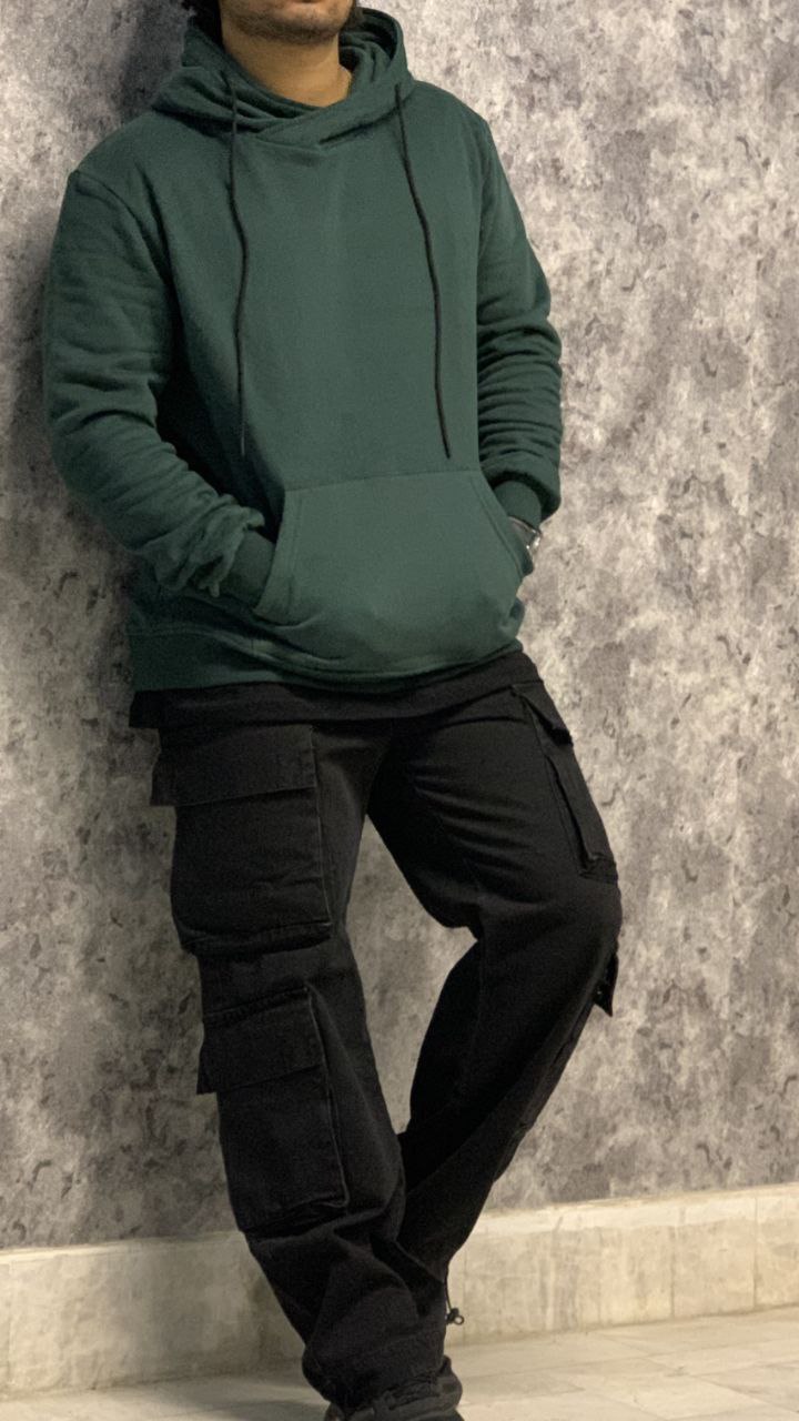 هودی بیسیک مردانه 3نخ خارخورده توکرکی