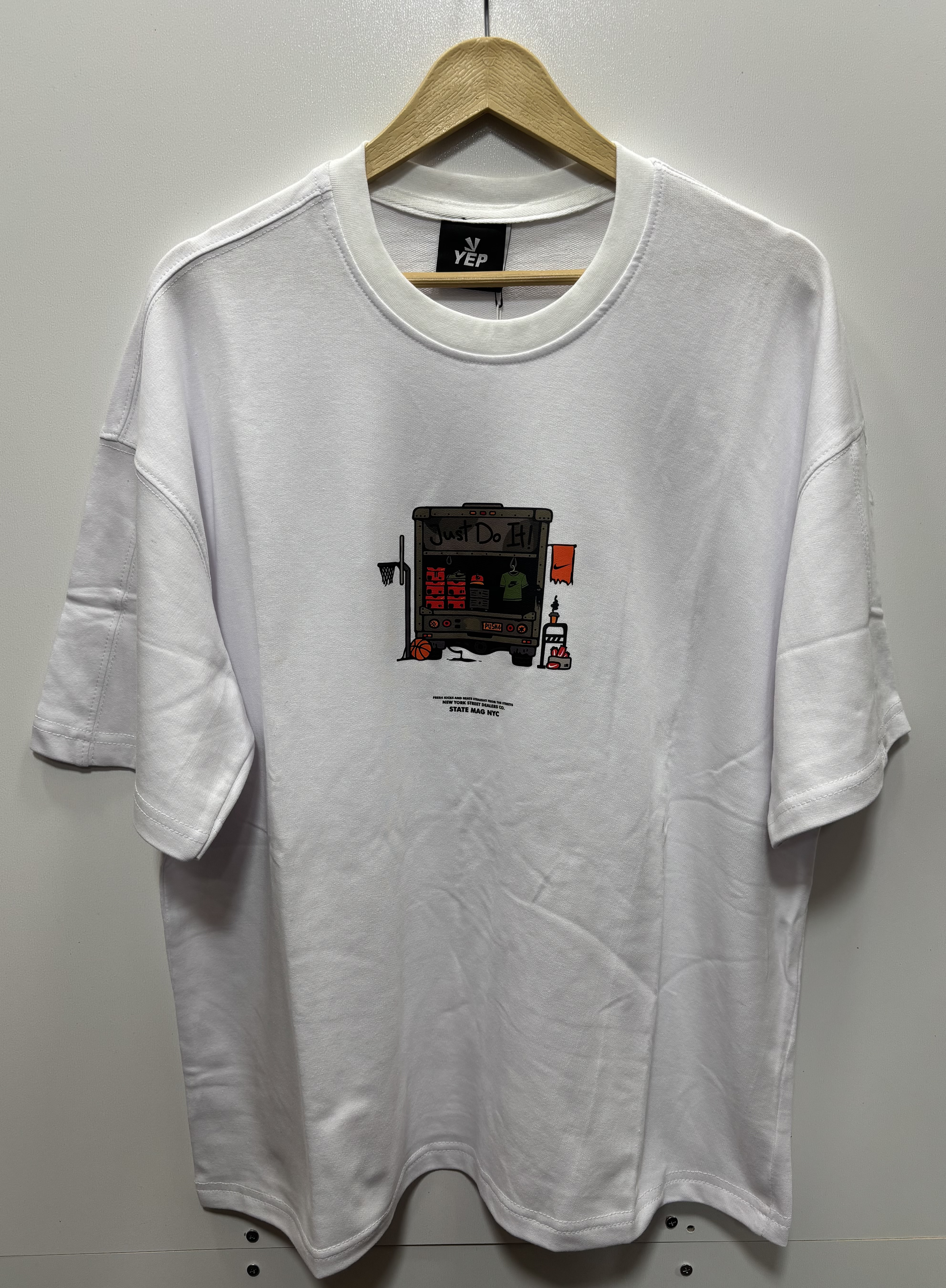 تیشرت پنبه دونخ باکسی